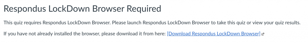 how to download respondus lockdown browser in canvas