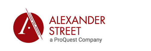 Alexander Street, A ProQuest Company logo