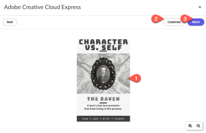 adobe creative cloud express assignment window 